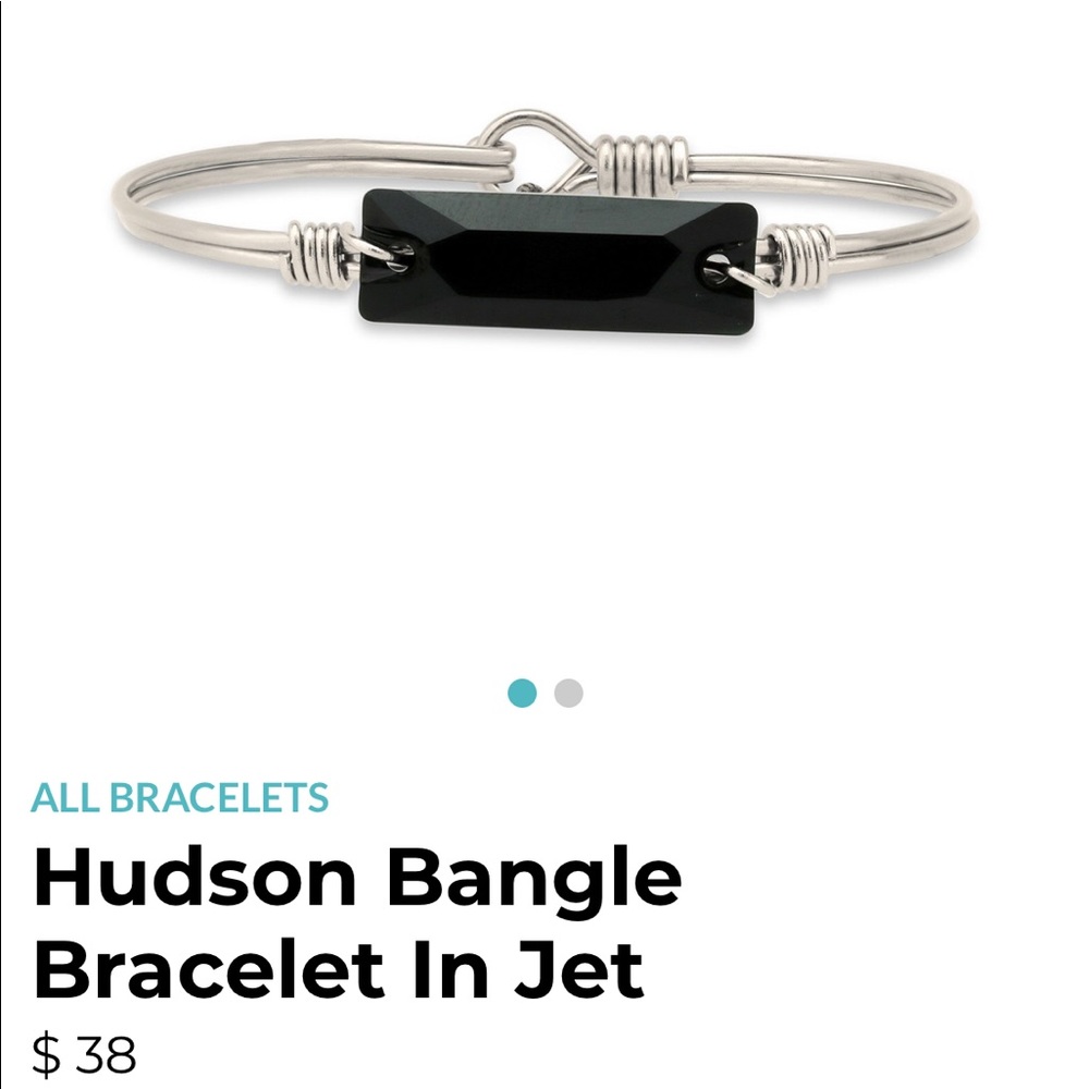 Luca and Dani Hudson stone bangle